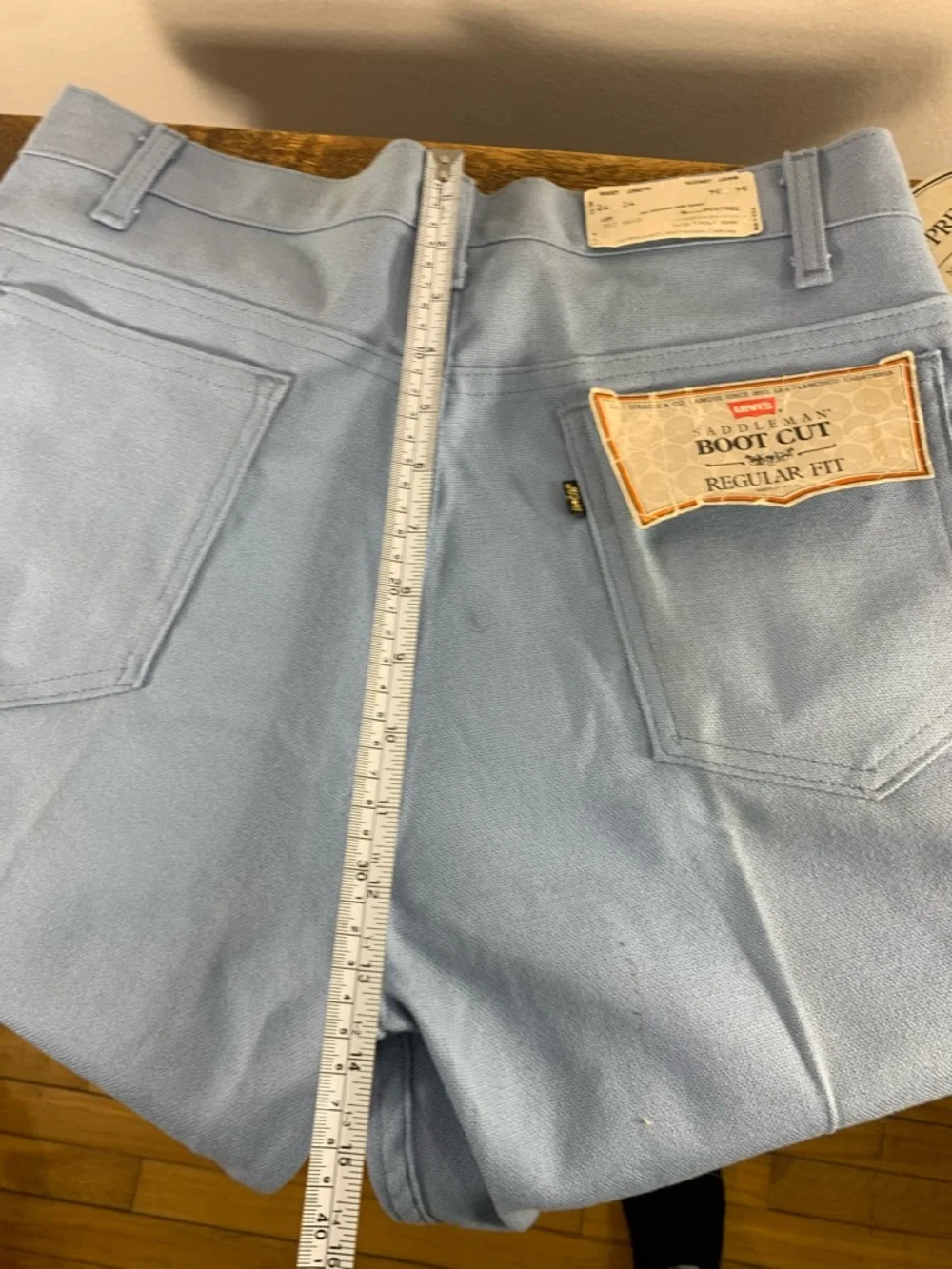 Vintage 80s levis 517 saddleman boit cut regular fit USA - Picture 11 of 12
